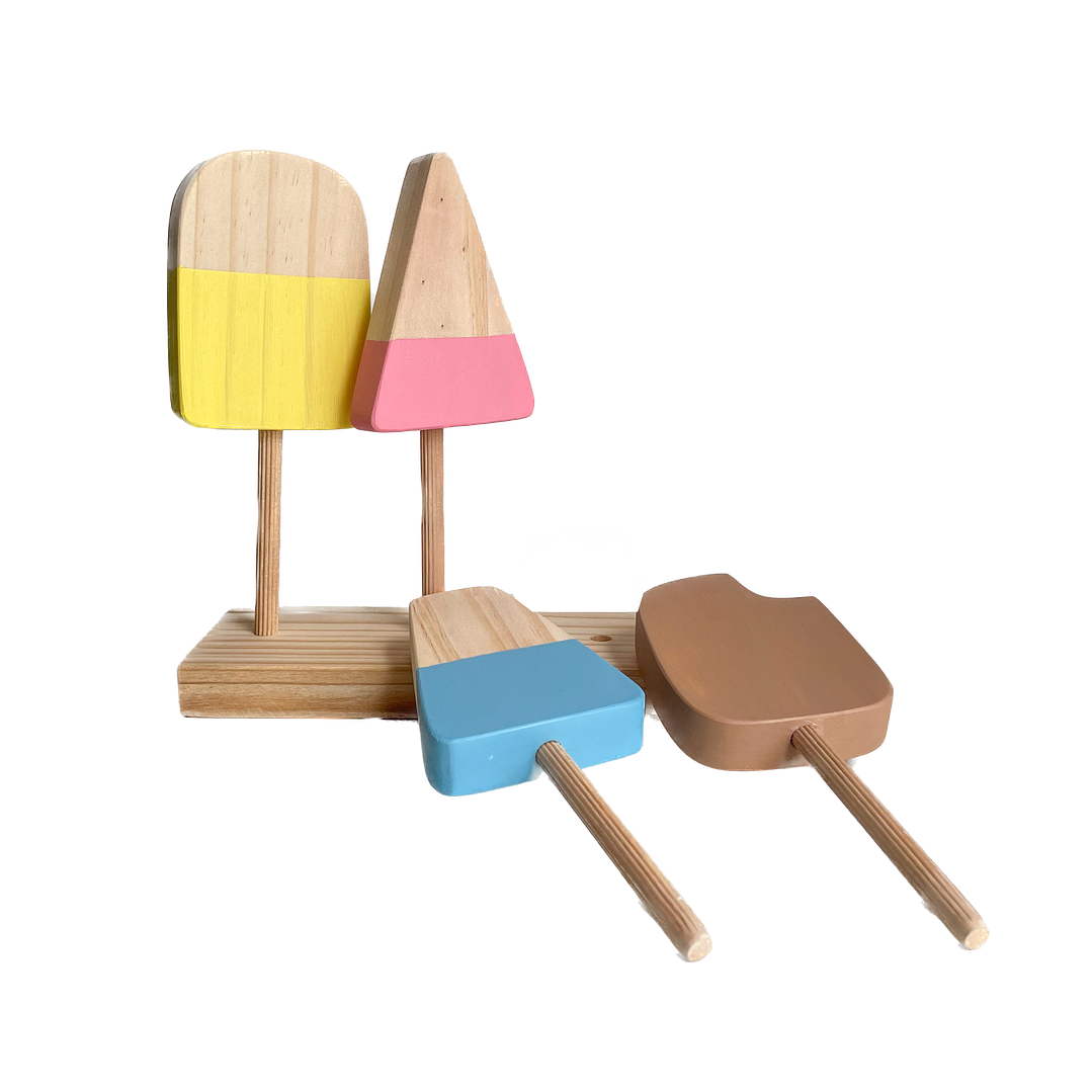 Helados de madera - Crema 2