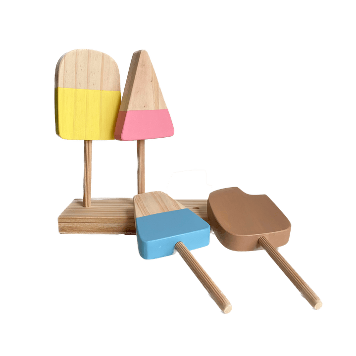 Helados de madera - Crema 2