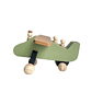 Avión de madera - verde - Miniatura 1