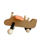 Avión de madera - Café - Miniatura 1