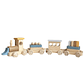 Tren de madera - Celeste - Miniatura 1