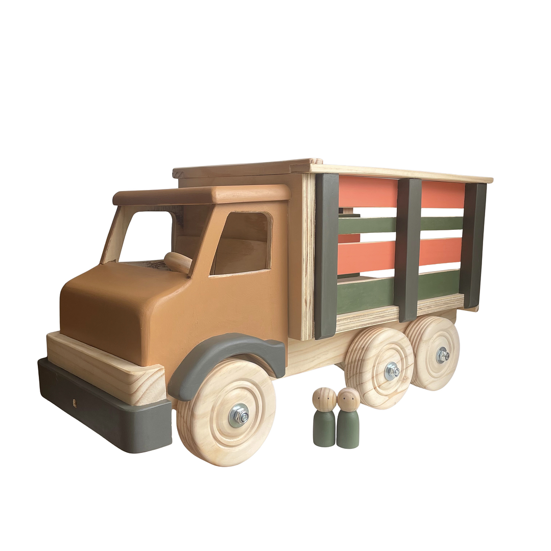 Camión de madera - Tierra - A PEDIDO  2