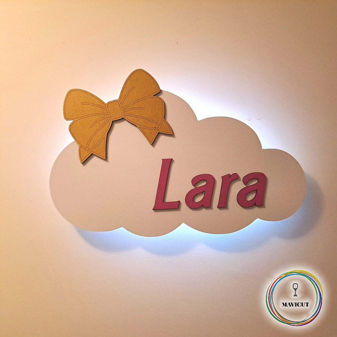 Nuvem decorativa personalizada 1