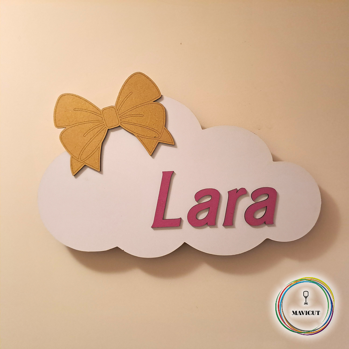 Nuvem decorativa personalizada 2