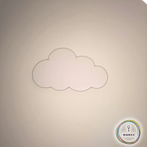 Nuvem Decorativa Personalizada com Iluminação LED