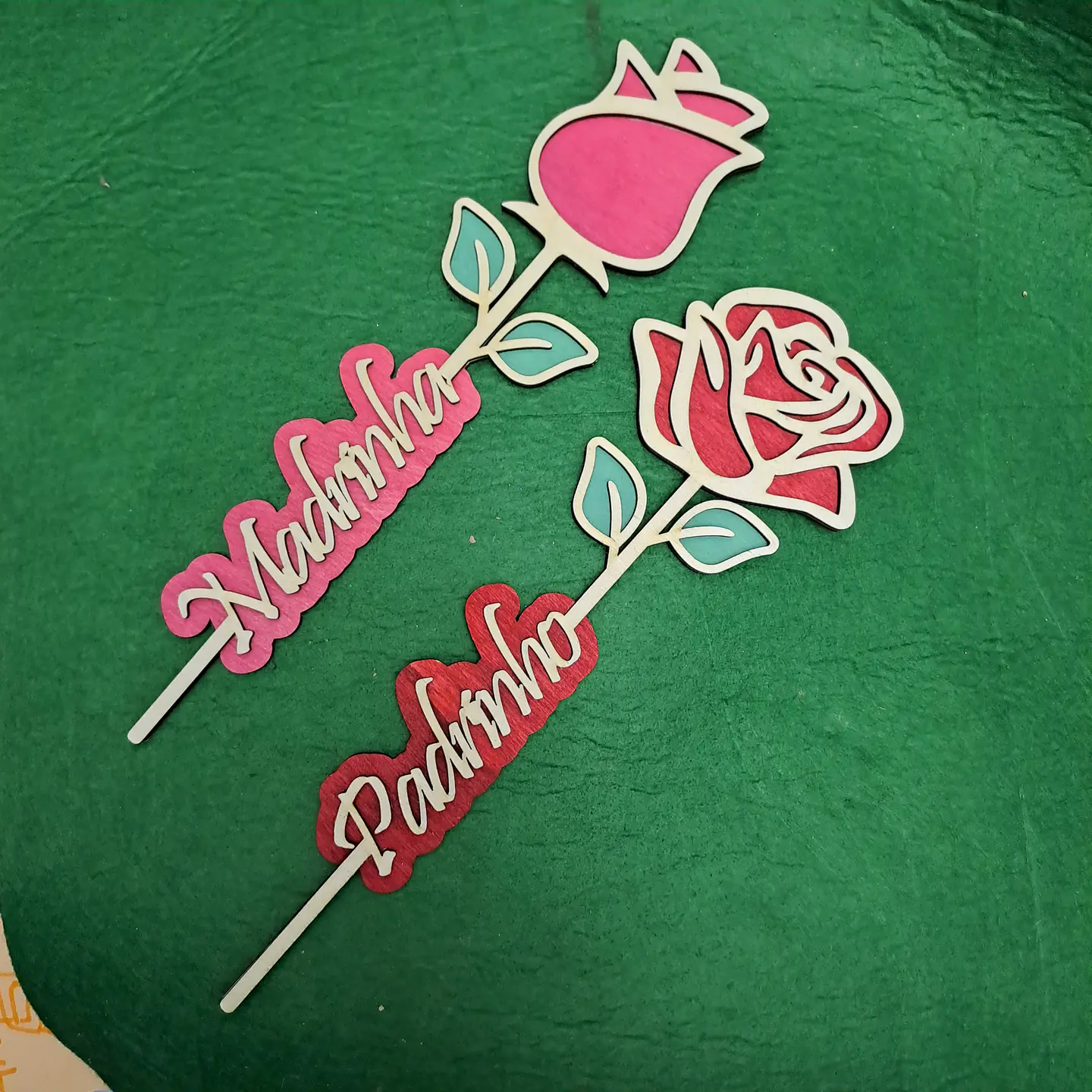 Flor Personalizada com Nome 1