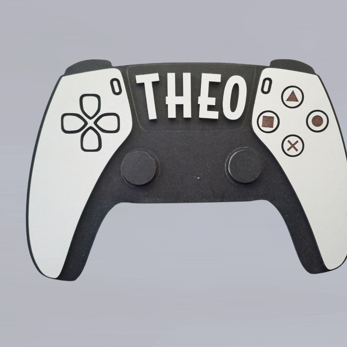 Placa Decorativa PS5 Personalizada 1