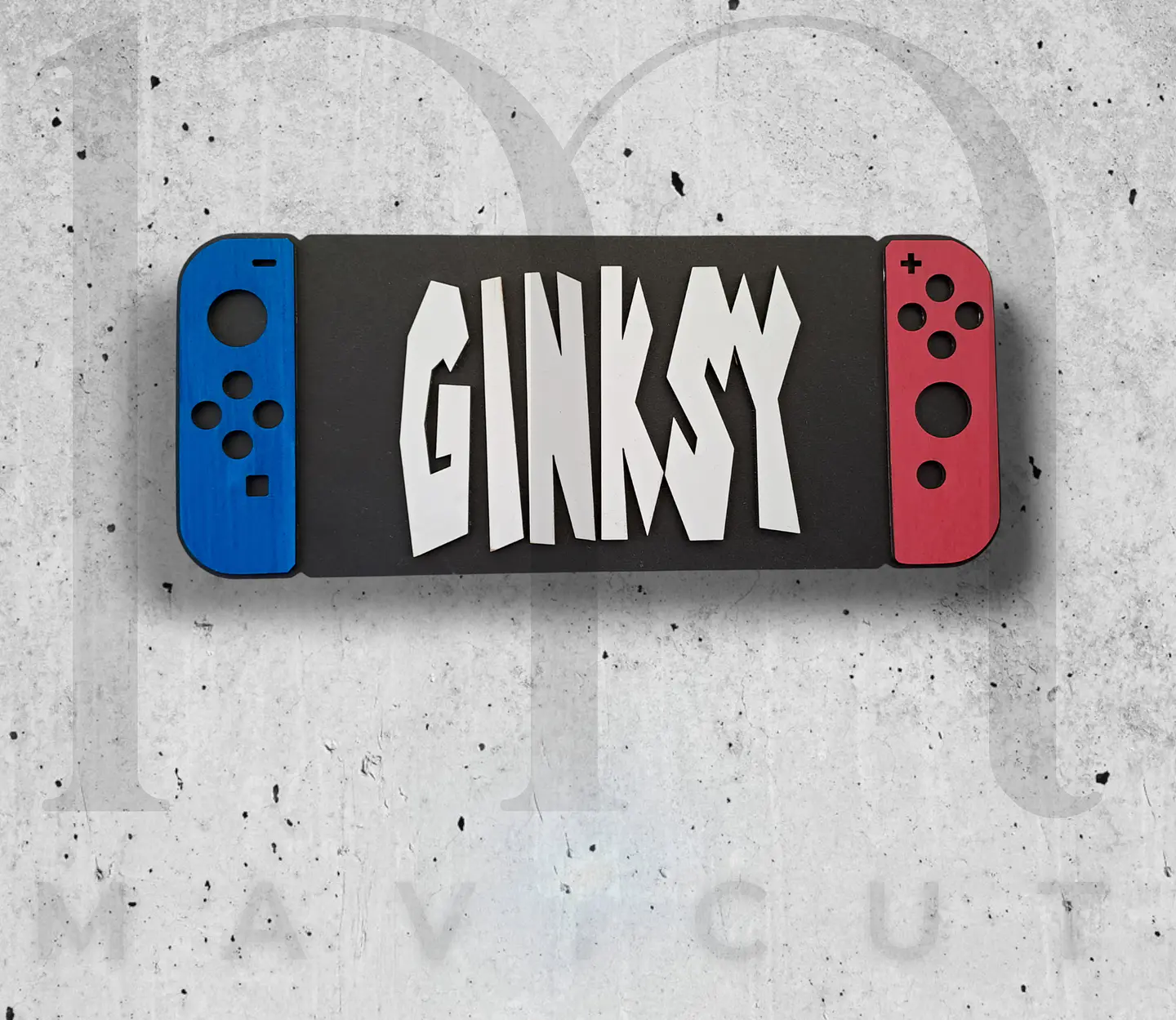 Placa Decorativa Consola Personalizada 1
