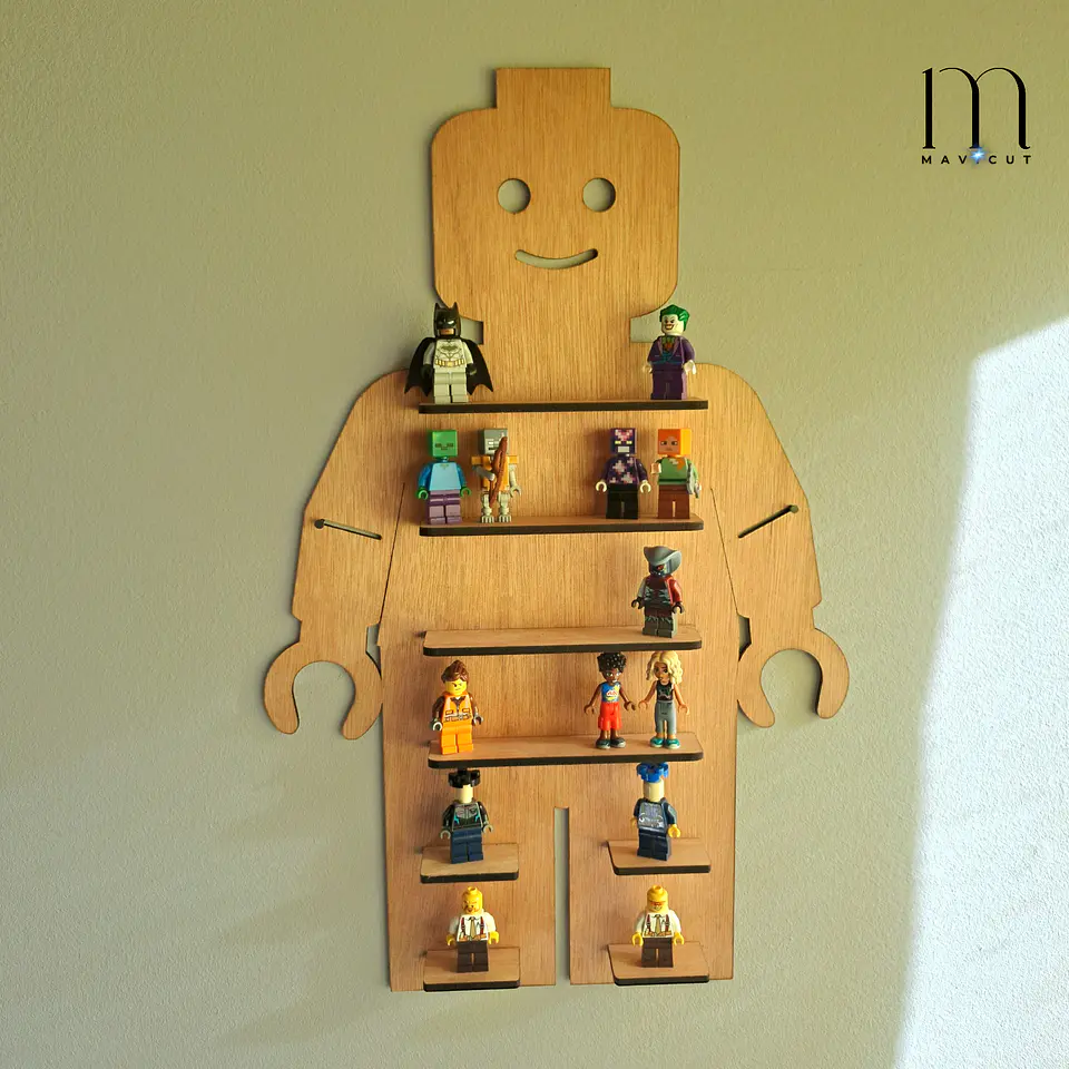 Expositor de bonecos lego 1