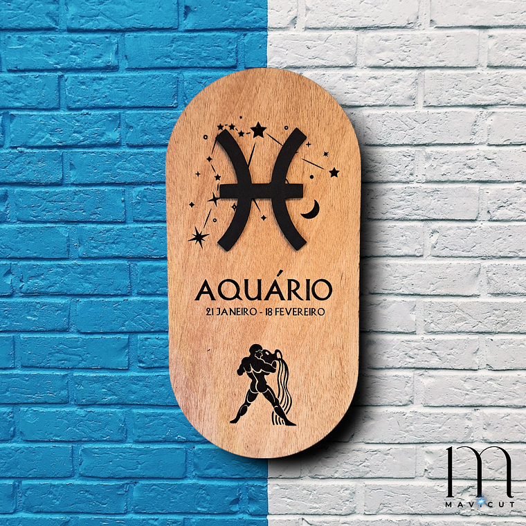 Placa decorativa Signos 2