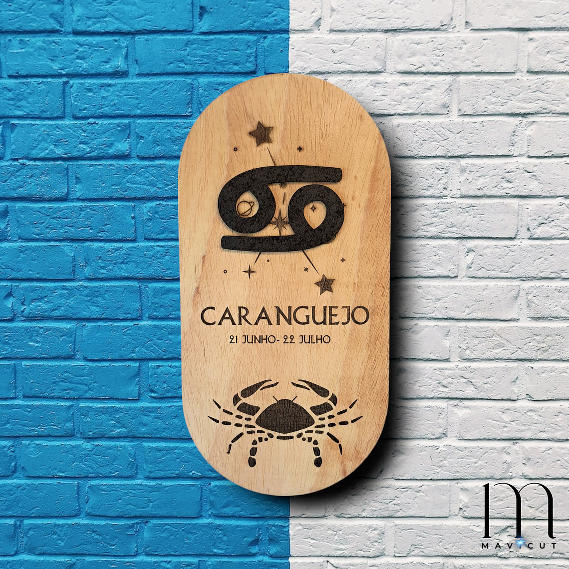Placa decorativa Signos 5