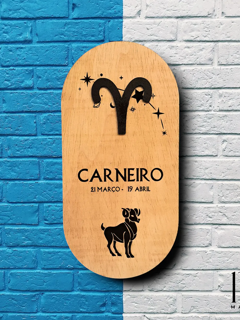 Placa decorativa Signos 6