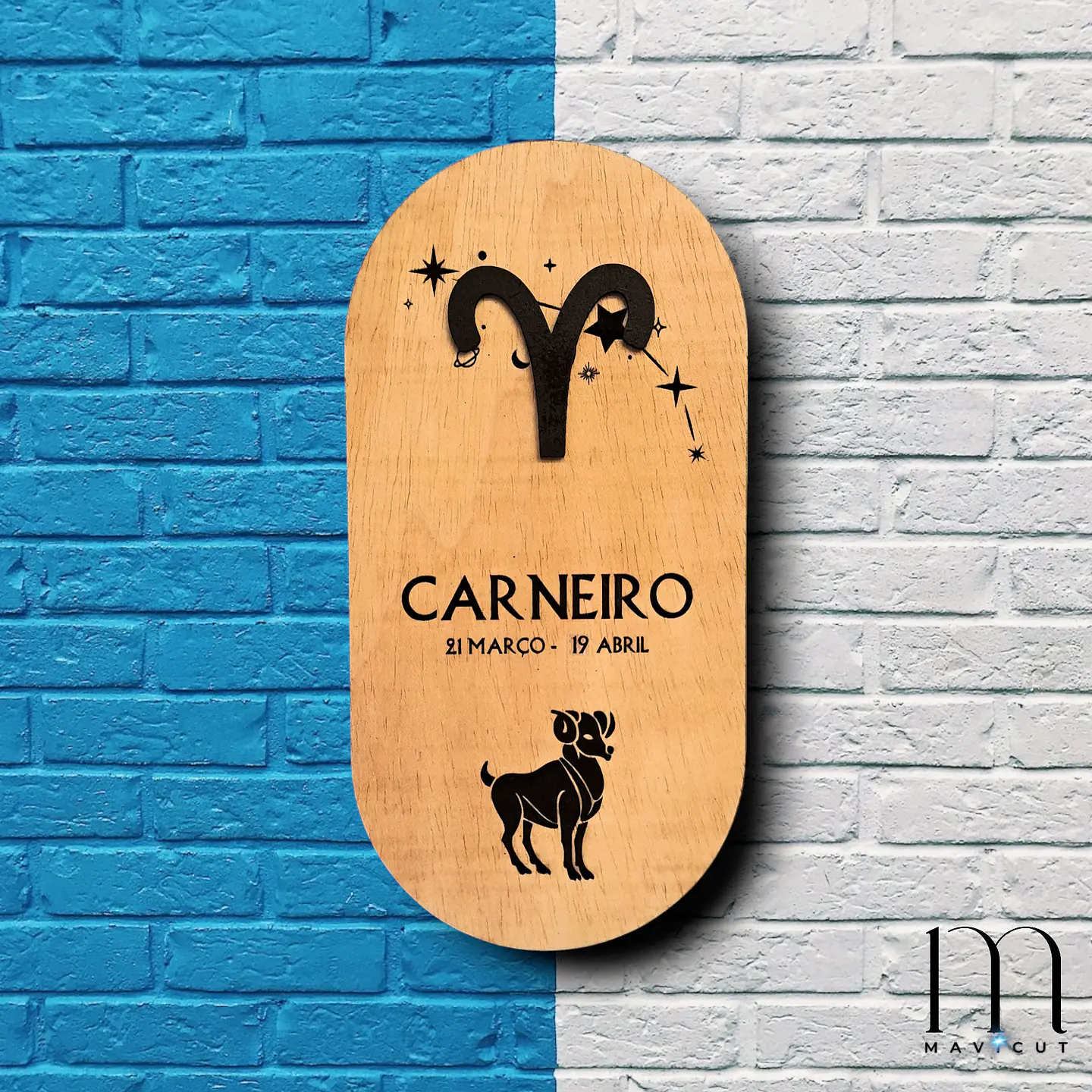 Placa decorativa Signos 6