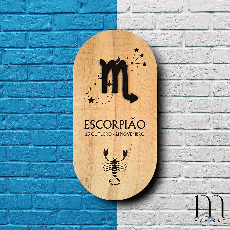 Placa decorativa Signos 7