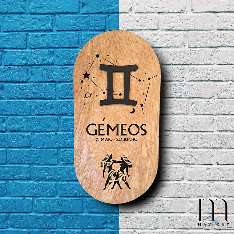 Placa decorativa Signos 8