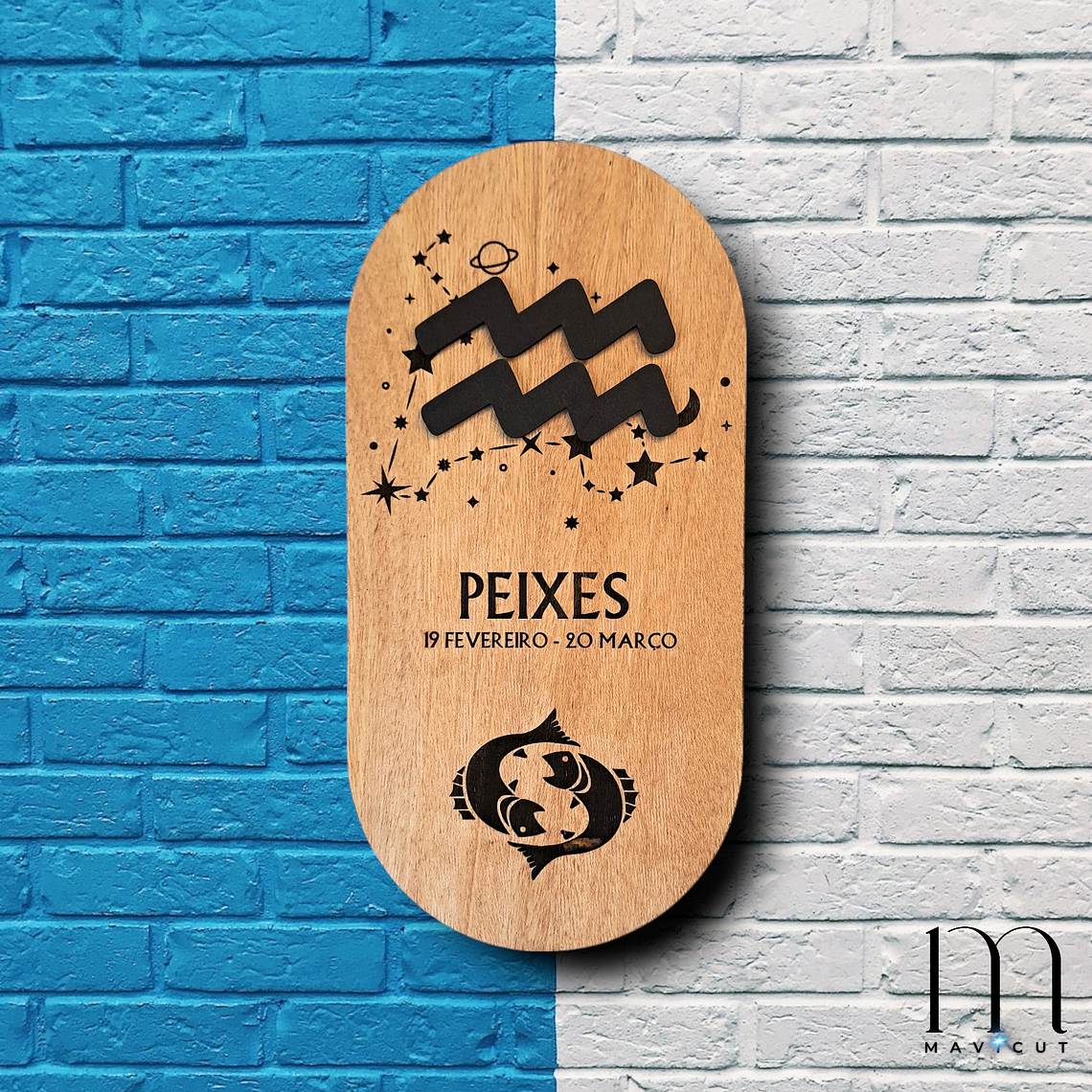 Placa decorativa Signos 10