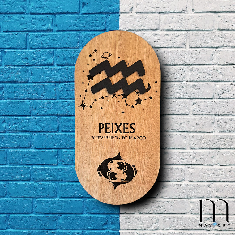 Placa decorativa Signos 10