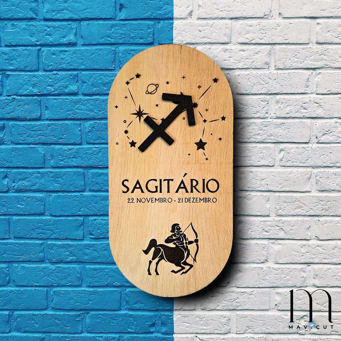 Placa decorativa Signos 11