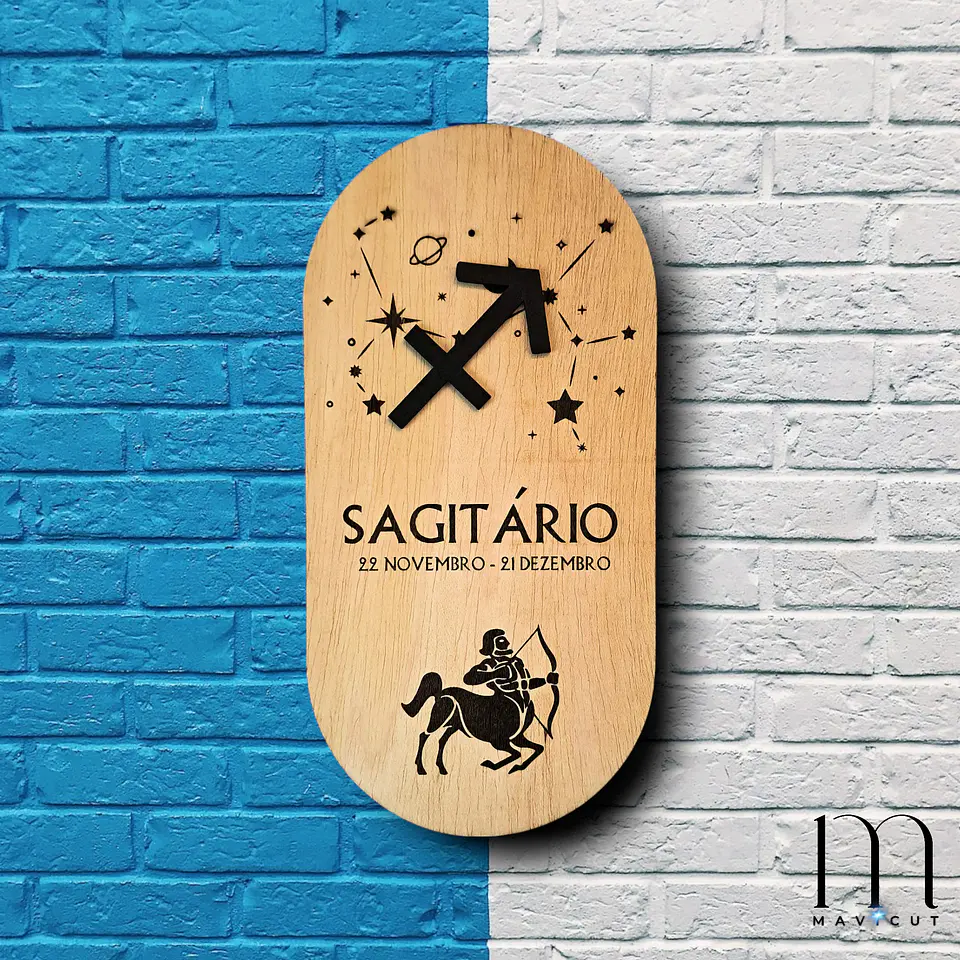 Placa decorativa Signos 11