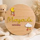 Placa Circular Bebé Personalizada - Thumbnail 1
