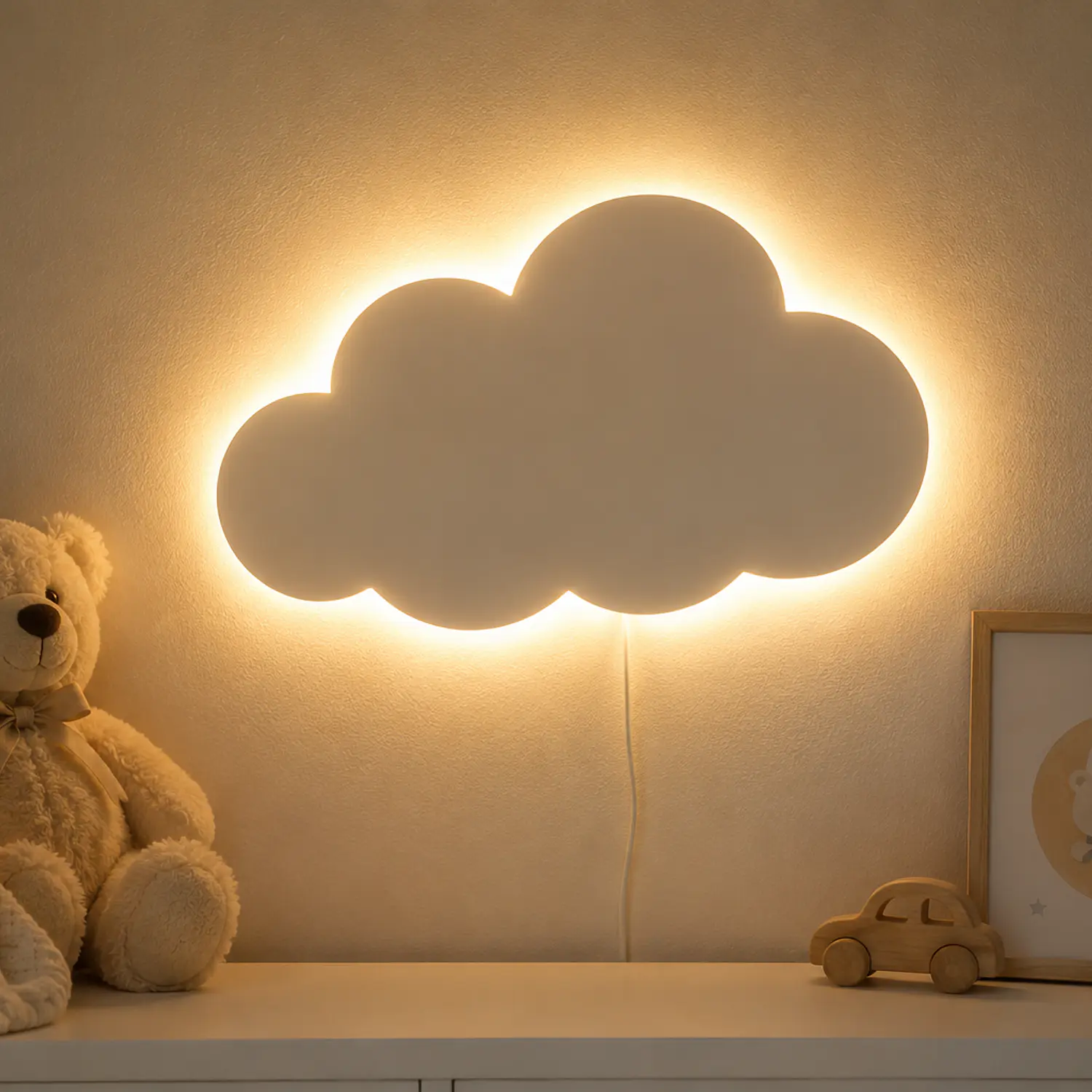 Nuvem Decorativa Personalizada com Iluminação LED 1