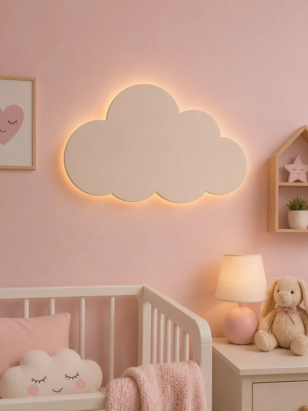 Nuvem Decorativa Personalizada com Iluminação LED 2