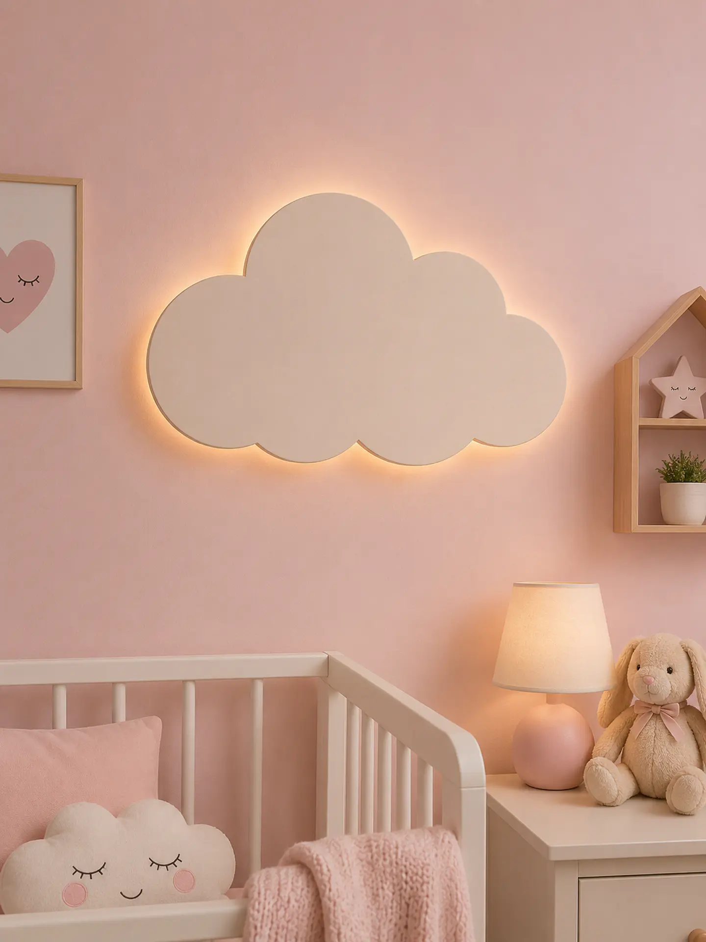 Nuvem Decorativa Personalizada com Iluminação LED 2