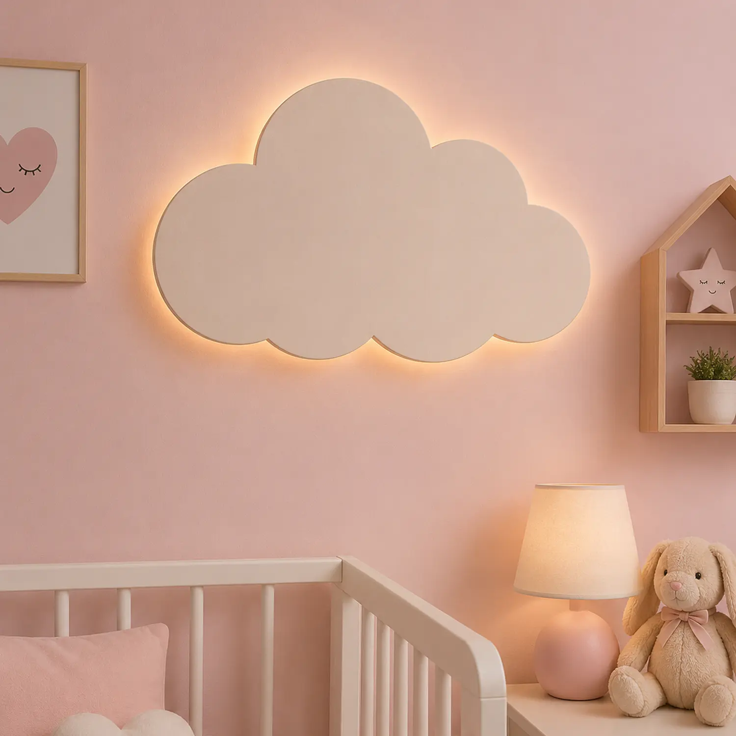 Nuvem Decorativa Personalizada com Iluminação LED 2