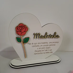 Coração Personalizado com Mensagem