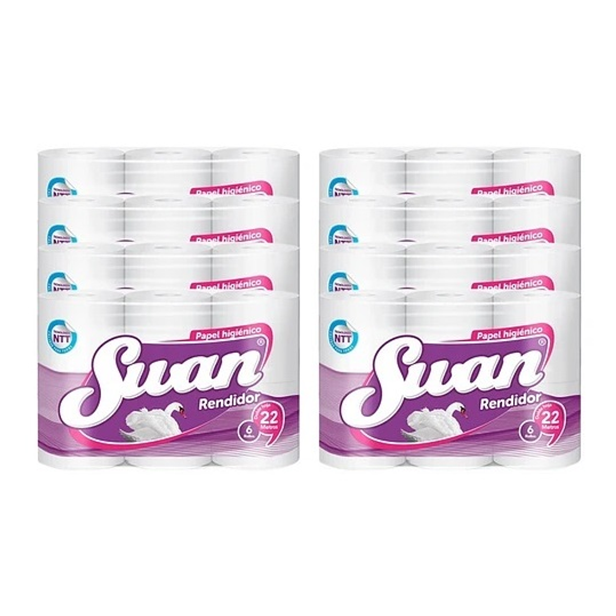 MANGA 48 Rollos HIG. SWAN 6un x 22mts x 8pqt | MAVS CLEAN