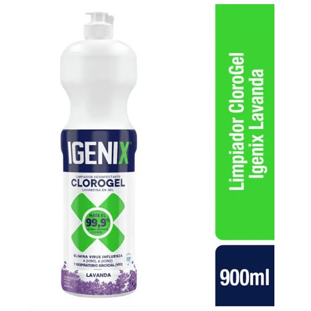 LIMPIADOR CLORO GEL IGENIX 900ml 2