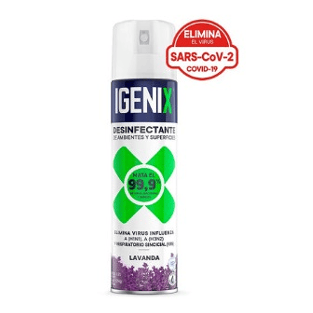 DESINFECTANTE IGENIX SPRAY 480cc VARIEDADES 4