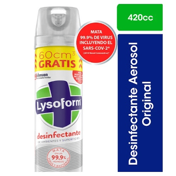 LYSOFORM DESINFECTANTE SPRAY 420cc