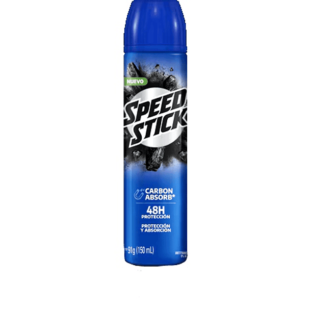 DESODORANTE SPEED STICK SPRAY 150ml VARIEDADES 6