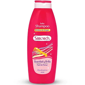 SHAMPOO SIMOND'S BRILLITOS DE ARGÁN 400ml