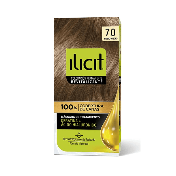 KIT TINTURA PARA CABELLO ILICIT  2