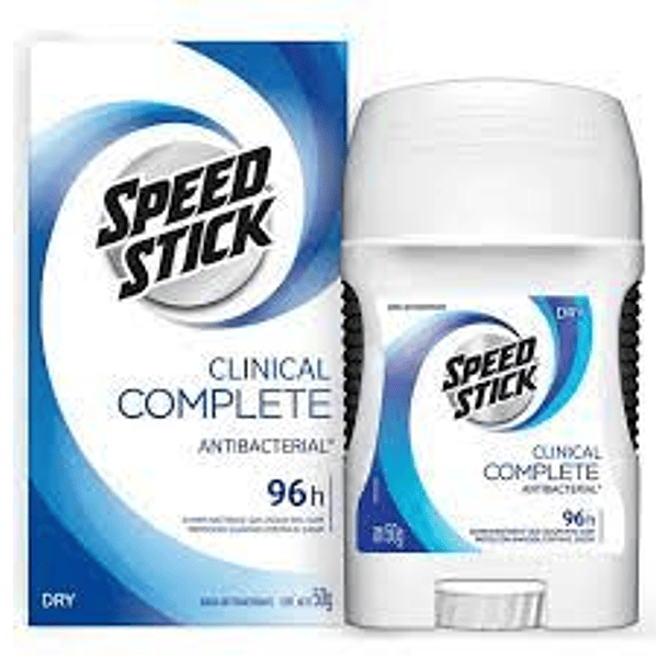 DESODORANTE BARRA SPEED STICK CLINICAL COMPLETE 55GR