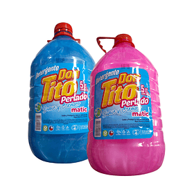 DETERGENTE LÍQUIDO PERLADO DON TITO 5LTS
