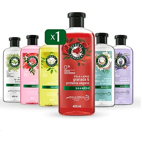 SHAMPOO HERBAL ESSENCES VARIEDADES 400ml