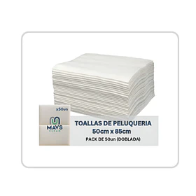 TOALLAS PELUQUERÍA  50cm x 85cm PACK DE 50un 