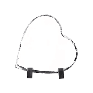 ROCA CON FORMA DE CORAZON 15X15