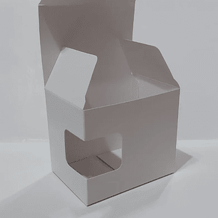 Caja de Cartón para Tazón 11 oz Sublimable con Ventana