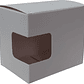 Caja de Cartón para Tazón 11 oz Sublimable con Ventana - Miniatura 2
