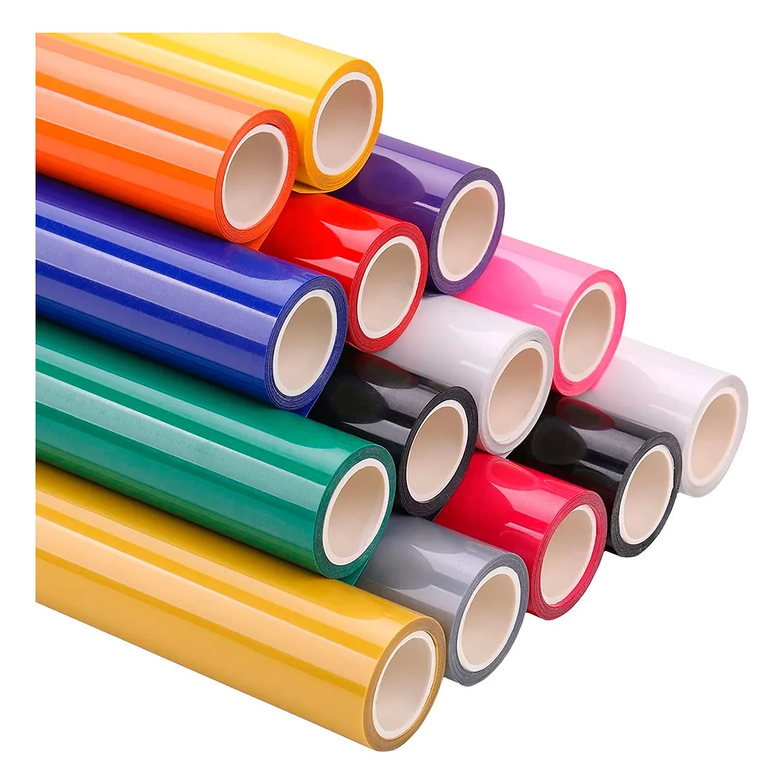 Rollo Vinilo Textil  PU con pegamento 25 mts 1