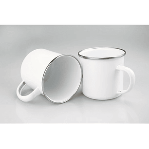 Tazón Enlozado Borde SILVER 12 oz INCLUYE CAJA