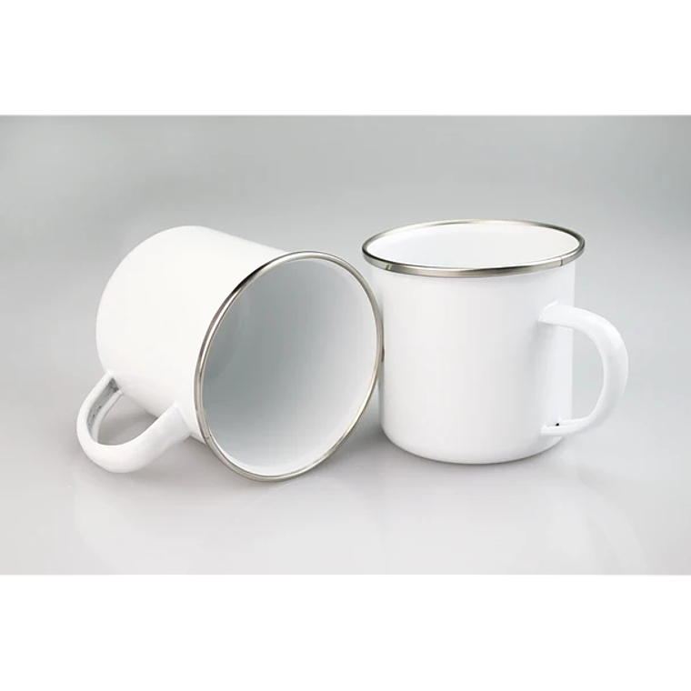 Tazón Enlozado Borde SILVER 12 oz INCLUYE CAJA 2