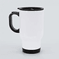MUG SUBLIMACIÓN TÉRMICO BLANCO CON TAPA 410ML - Miniatura 1