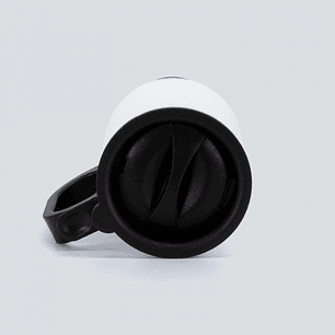 MUG SUBLIMACIÓN TÉRMICO BLANCO CON TAPA 410ML