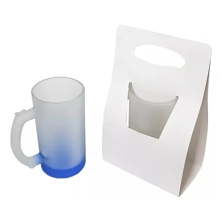 CAJA SUBLIMABLE PARA SHOPERO DE 16oz TIPO CINTA  1