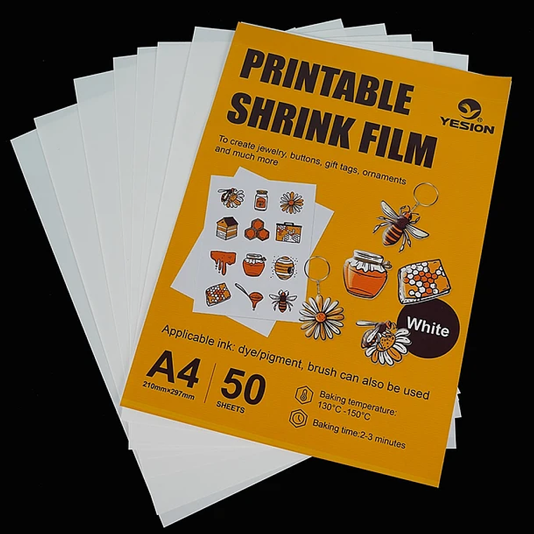 PAPEL IMPRIMIBLE ENCOGIBLE (SHRINK) A4 1